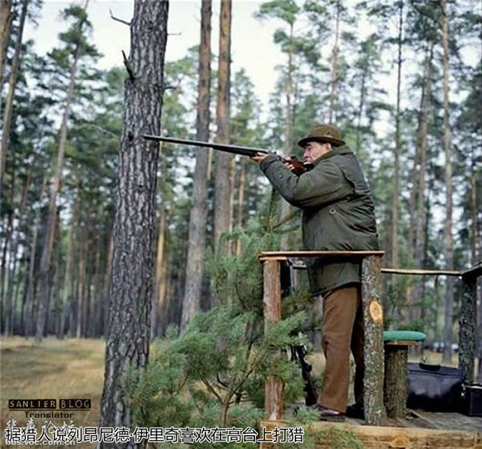 喜欢打猎的勃列日涅夫,有九十支猎枪