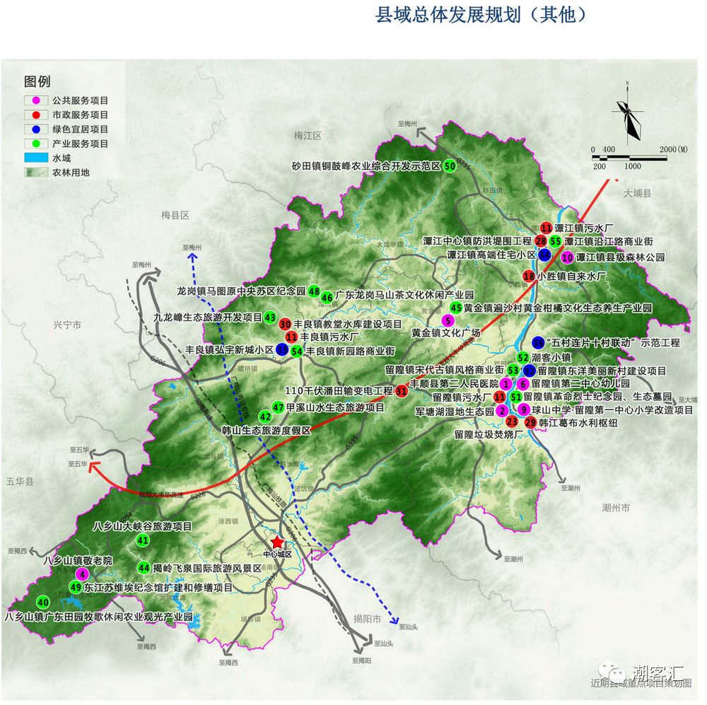 丰顺要重点建设这56条路!快看经过你家吗?