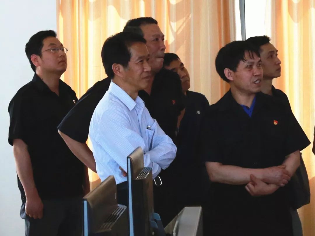 局集团公司副总经理李建平一行到段调研指导工作