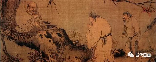 看看宋代疯子画家的《六祖撕经图》和泼墨与禅意等作品赏析_搜狐网