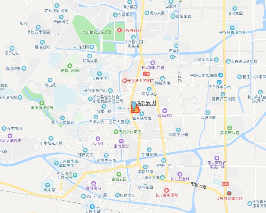 【长兴县▼】吴兴区出让1宗宅地,吴兴区妙西镇龙山村1-4号地块,出让