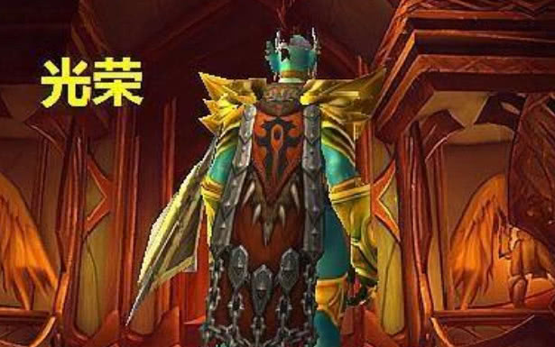 魔兽世界:“仓库里的神级套装”光荣套上榜,老战士最爱这套!