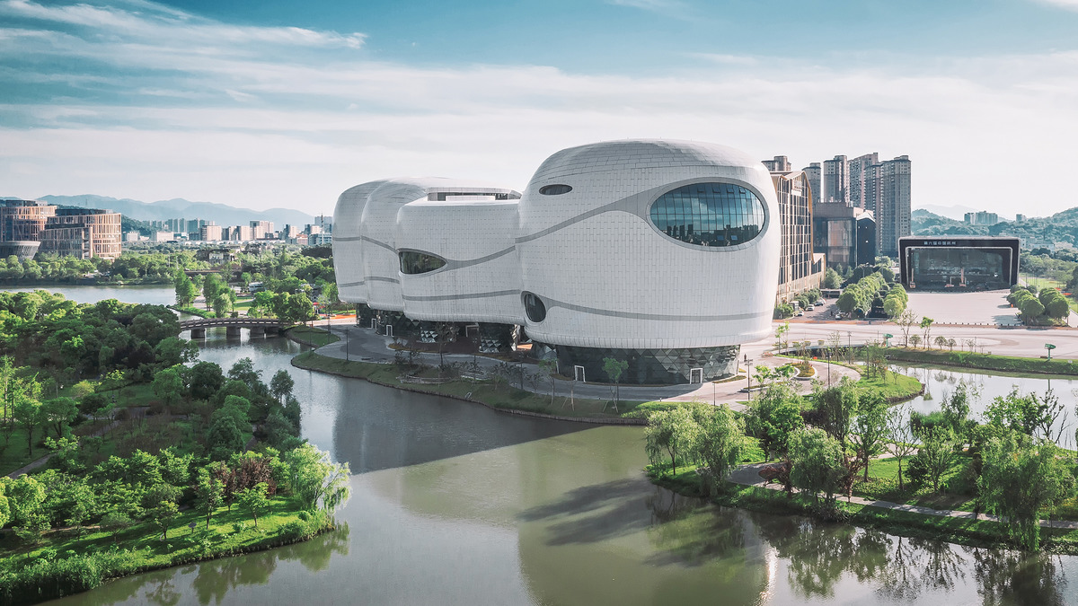 图虫建筑摄影:中国动漫博物馆