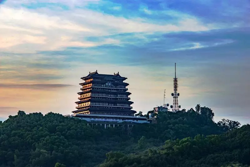 6月7日路线 儋州文化广场出发→儋阳楼(途经→云月湖(途经→海南
