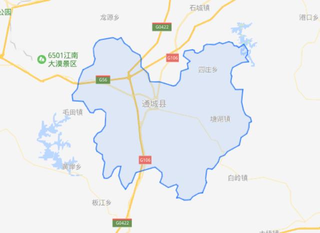 湖北省一个县,人口超50万,地处三省交界处!_通城县