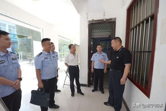 洛宁县新任公安局长刘海波深入派出所调研指导工作