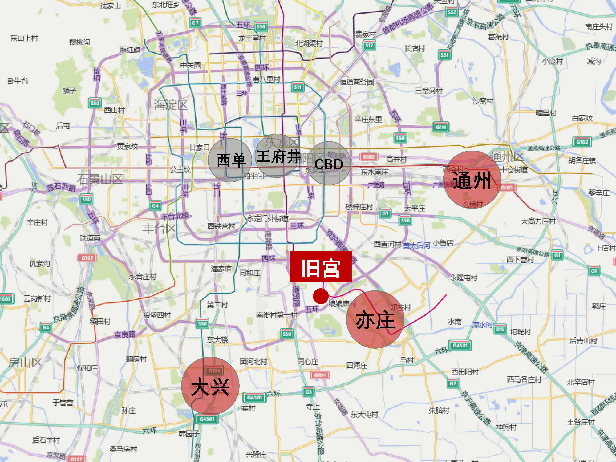 北京亦庄人口_北京城市总体规划发布,四九城儿20年后的变化都在这张图里了