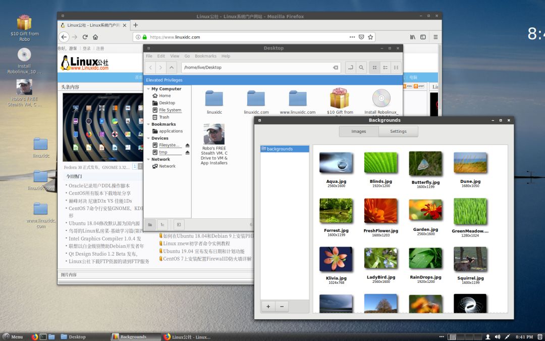 Robolinux 10.5 发布,界面友好的桌面操作系统