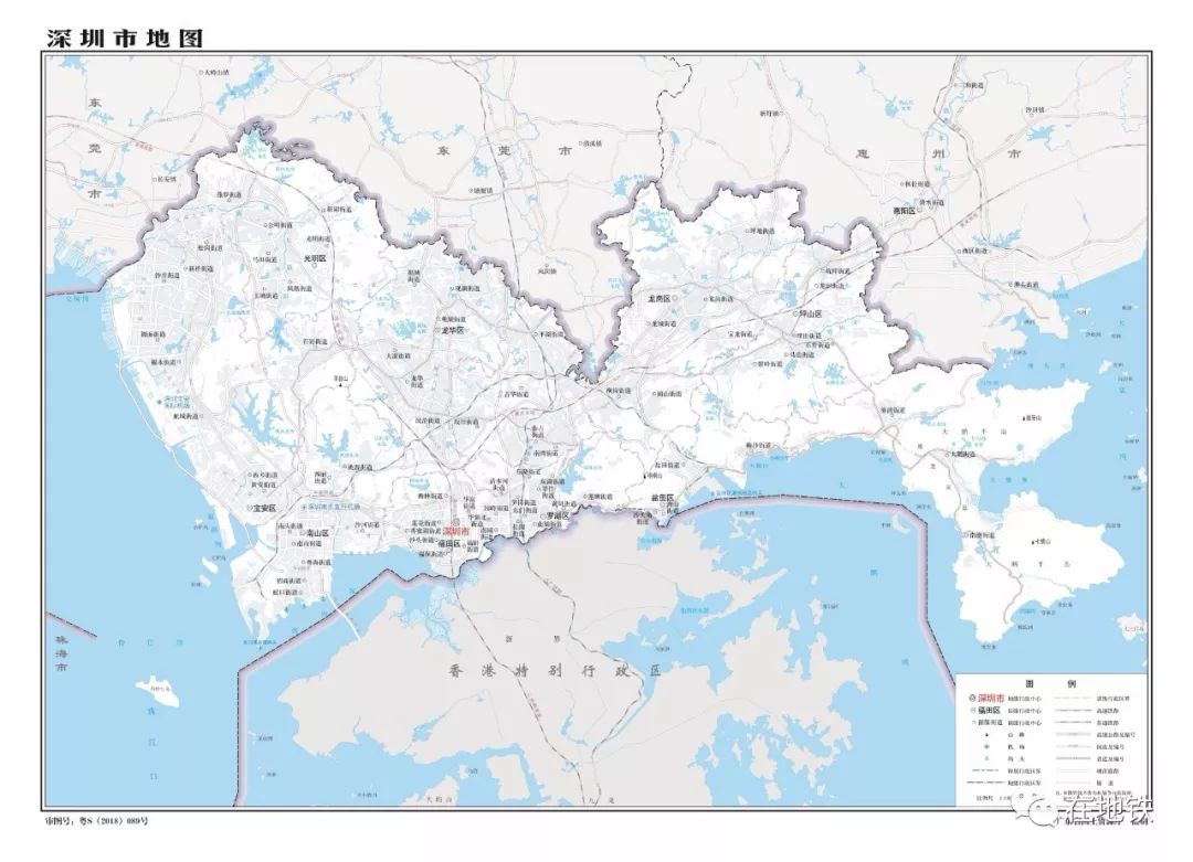 因广东省自然资源厅网站近期公布的深圳市地图不包含深汕特别合作区