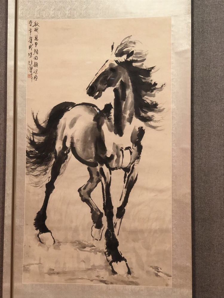 齐白石虾徐悲鸿马去澳门看14位顶级大师的画作