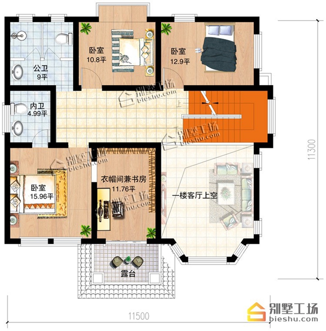 多款120平方房子设计图一层二层三层四层别墅随选