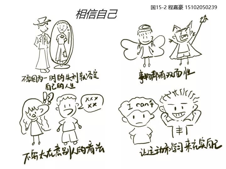 北京市"融心创意,助梦花开"心理漫画大赛网络投票 第四组