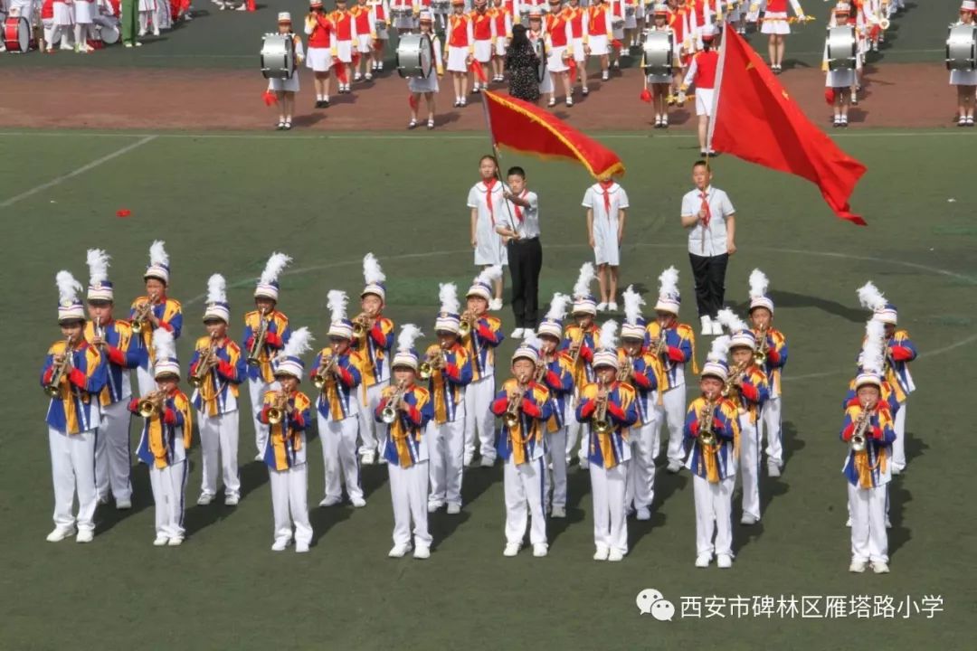 【喜报】雁塔路小学"雁之翔"鼓号队荣获碑林区少先队鼓号队表演"最佳