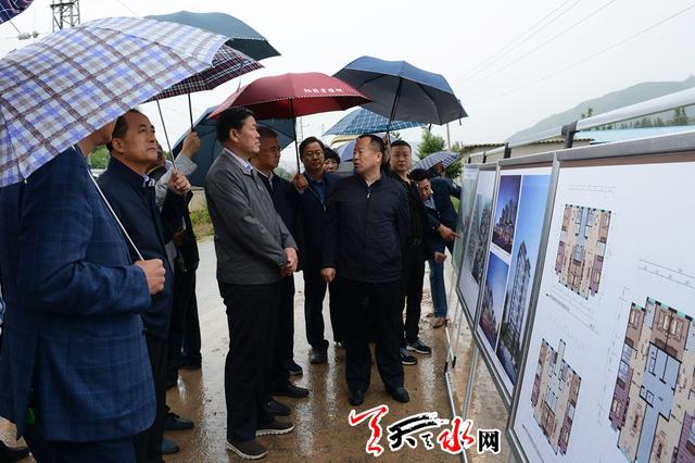 王军赴麦积区三阳川实地察看甘肃天水国际陆港项目规划建设情况