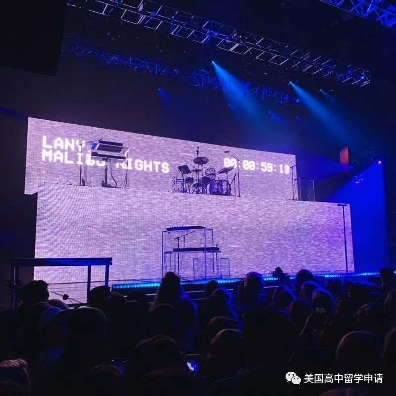 【高中生小记者在美学习生活随笔】“LANY 演唱会