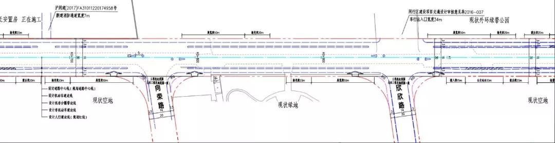 梅陇这条道路迎来改建,路面全线拓宽,增设一座桥梁,规划设计图已公示