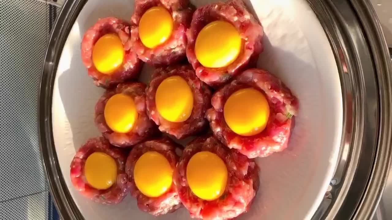 肉馅只能充当馅料?快试试肉蛋挞,营养美味创意新颖!