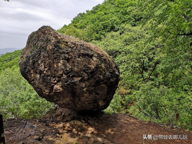 从蚂蚁岭索道的上站走到刺天峰索道的下站,大概有20分钟的路程(见上