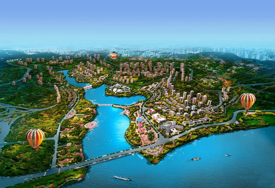 万州恒大御景半岛择址 江南新区核心板块—— 密溪新城.