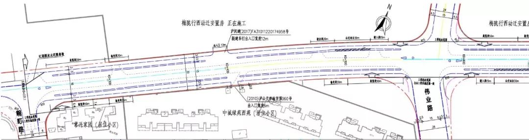 梅陇这条道路迎来改建,路面全线拓宽,增设一座桥梁,规划设计图已公示