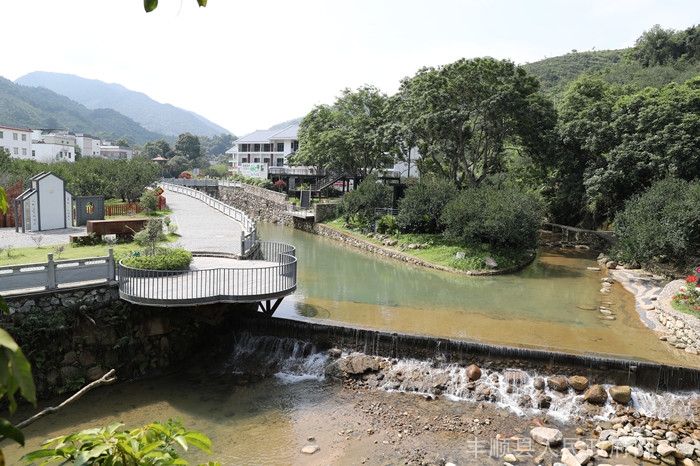 图为汕尾市陆河县水唇镇螺洞村aaa旅游区