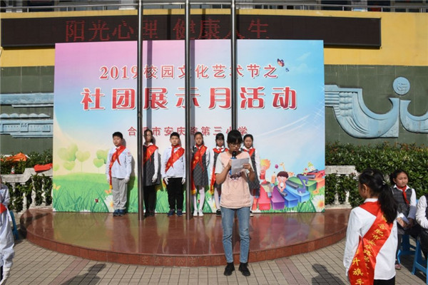合肥市安庆路第三小学举行“健康促进学校”活动启动仪式
                
                 
