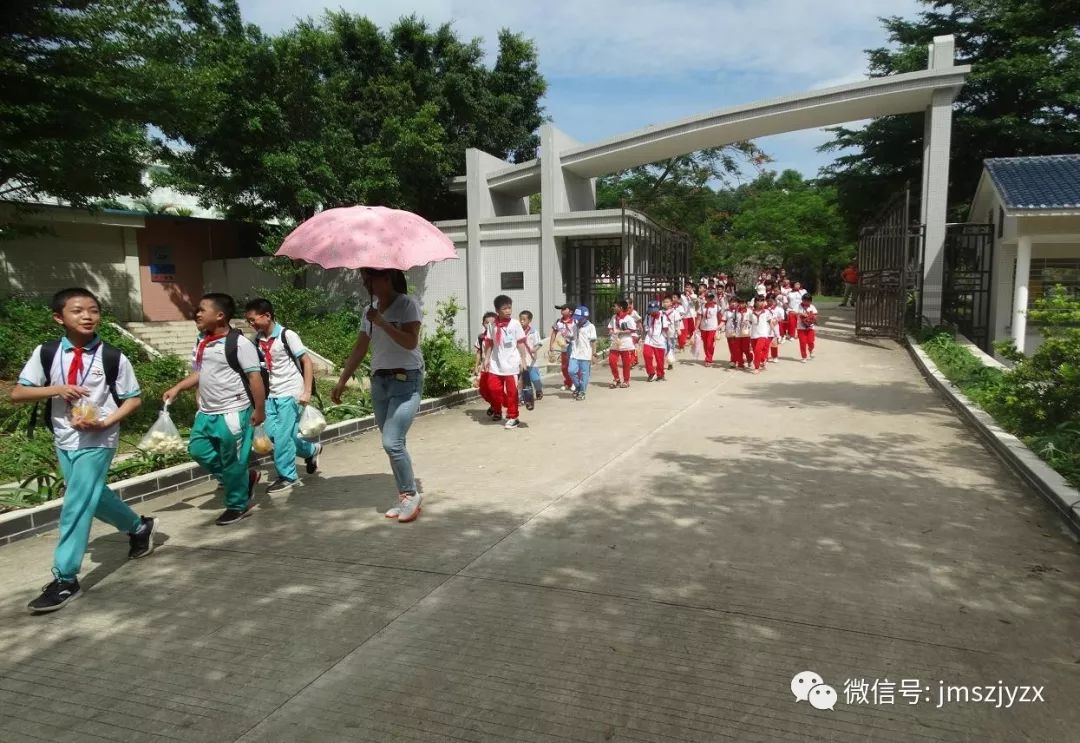 台山市白沙镇谢天锡学校&居正学校参加2019未成年人社会实践活动