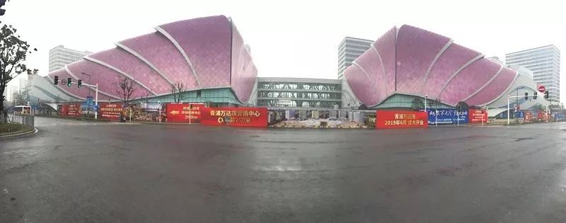 实景图:青浦万达茂项目外立面