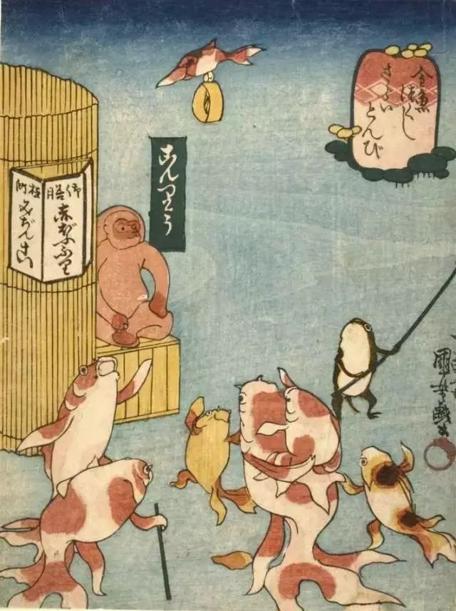 这个猫奴画师用浮世绘画水浒英雄,被誉为"浮世绘鬼才"_日本