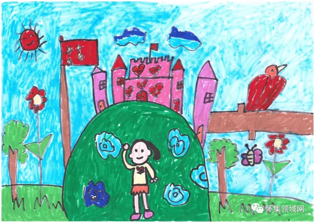 我和我的祖国童绘文明肇庆幼儿绘画大赛作品新鲜出炉线上投票正式开始