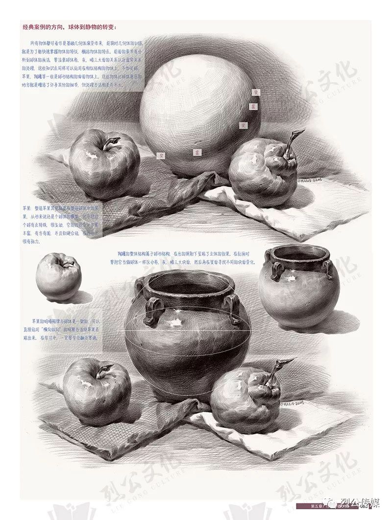 《金牌教案-素描静物横构图临摹范本》是一本