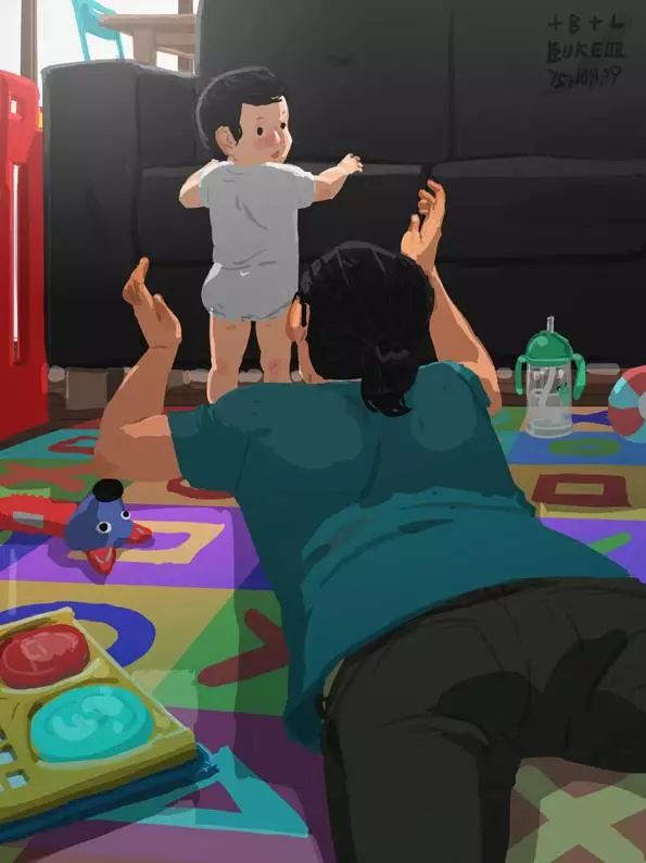 单亲爸爸带大的孩子什么样他用一组插画赢得31万妈妈点赞
