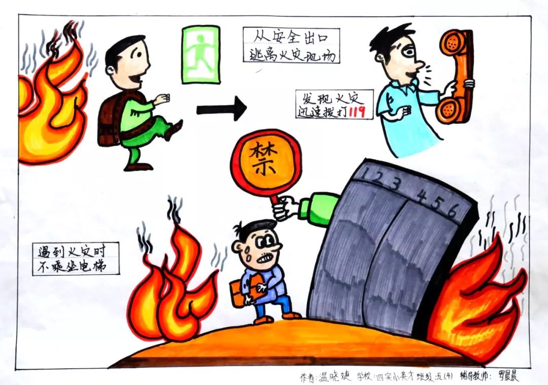 滕州:全市消防安全漫画大赛评审工作圆满结束!