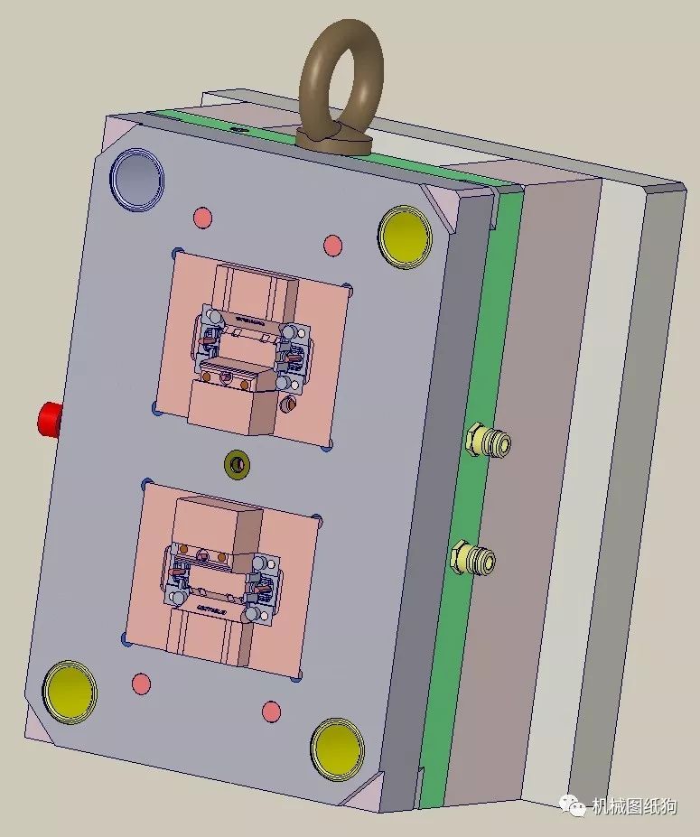 【工程机械】mold-module模具模型3d图纸 x_t格式