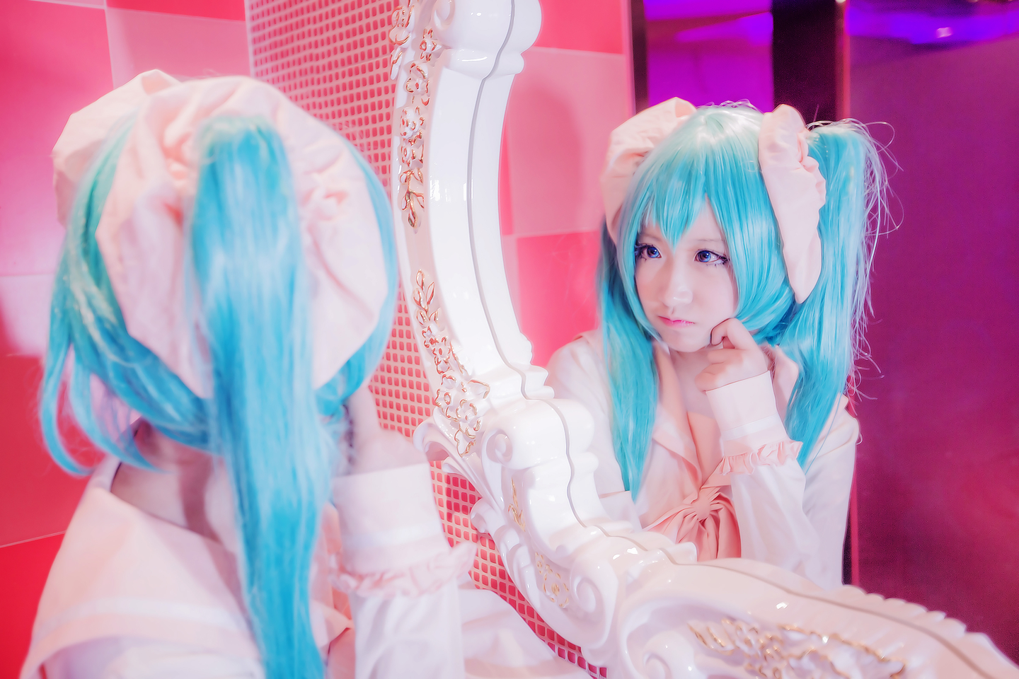 cos小小可爱初音未来