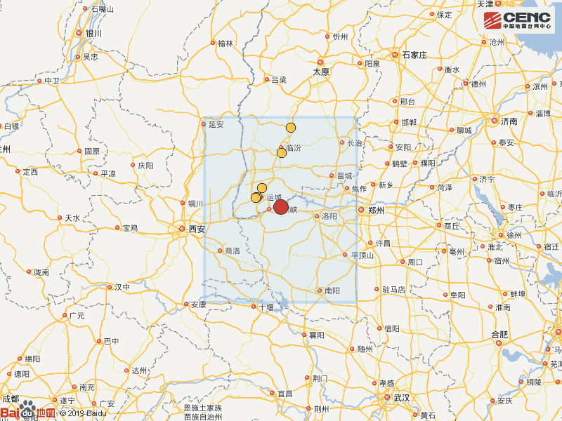 河南三门峡市陕州区发生26级地震