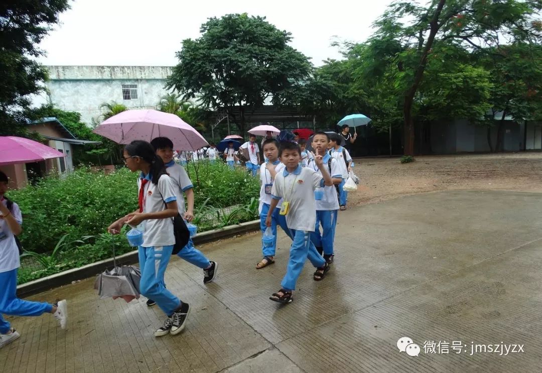 台山市广海镇中心小学参加2019未成年人社会实践活动