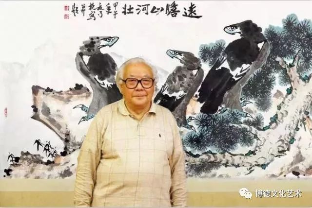 墨艺禅风李苦禅之子李杭作品欣赏