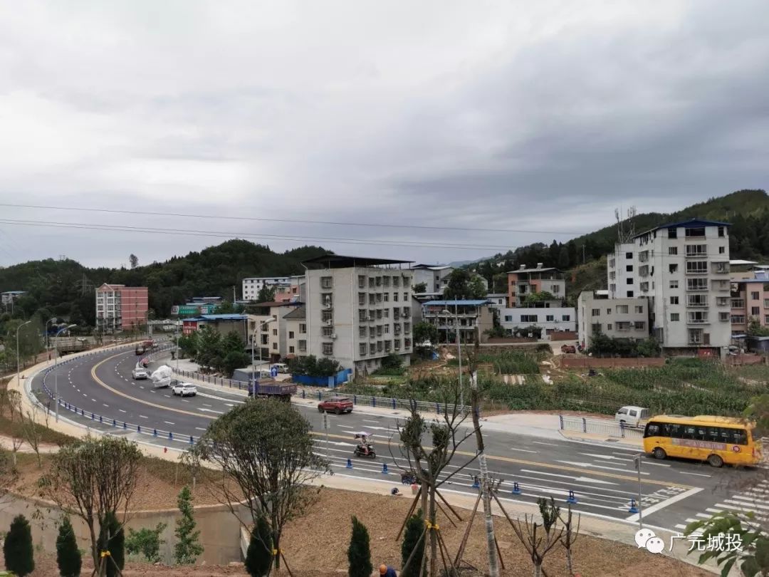 广元北二环又一道路建成通车!