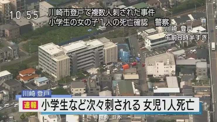 心碎 日本川崎发生恶性伤人事件 一男子拿着刀冲向一群孩子 岩崎