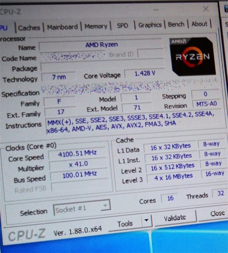 AMD 16核R9跑分曝光：超英特尔18核i9-9980XE