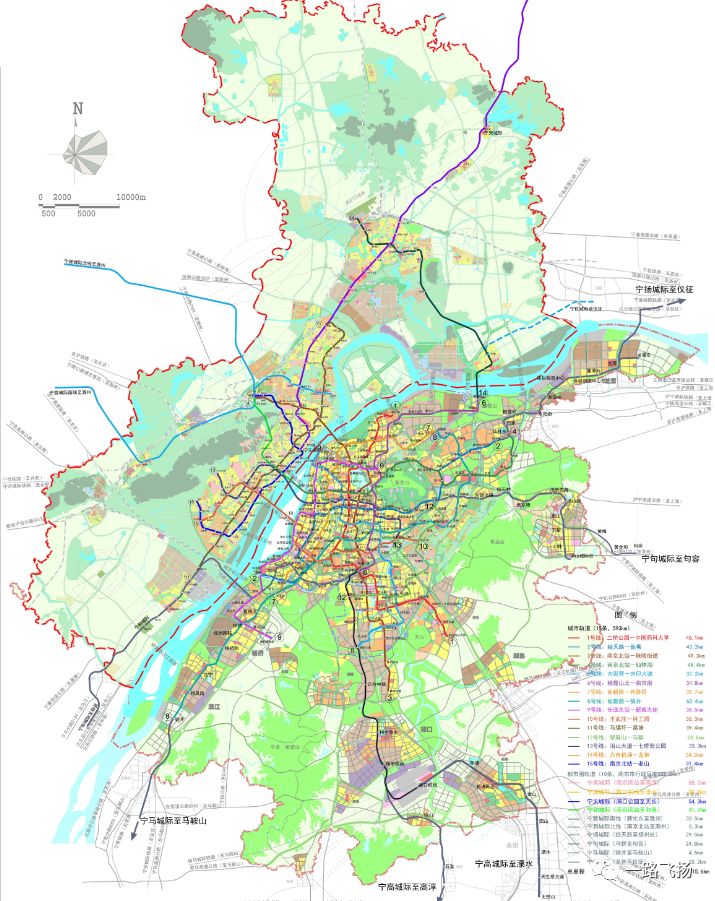 南京市轨道交通线网演变历程