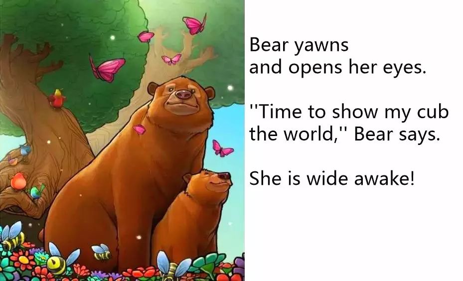 【有声绘本故事】《wake up, bear!》大熊,醒醒!
