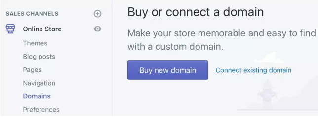 如何从Shopify在线商店中移除关联的第三方域名？
