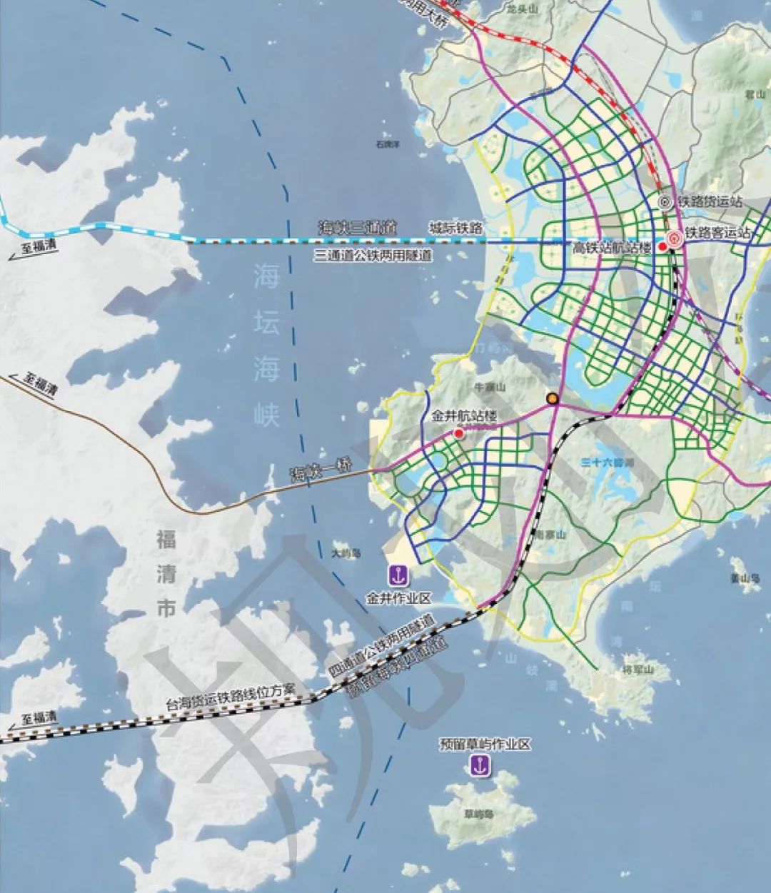 【聚焦】福清与平潭未来或新增一条城际铁路!_规划