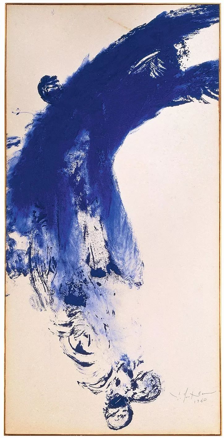 yves klein:无标题粉红色海绵(1960)