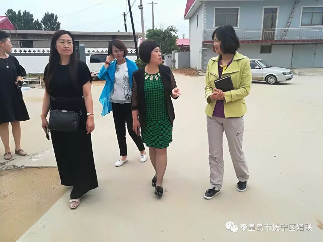 市妇联副主席孙娟到抚宁区调研美丽庭院创建等工作