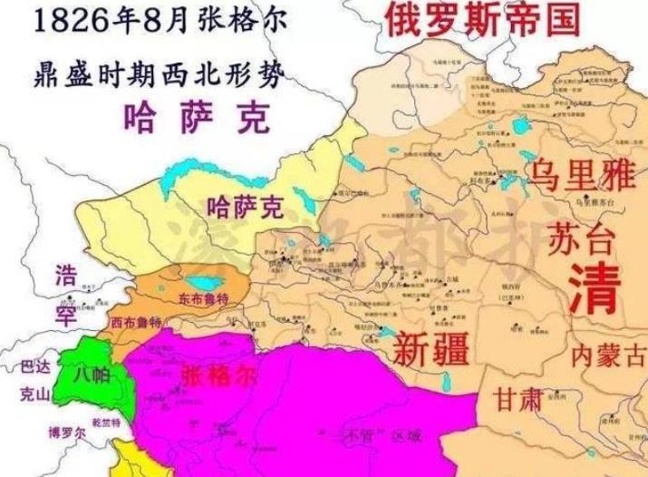 中亚唯一敢入侵清朝的国家,异想天开想要吞并新疆,却被沙俄灭掉