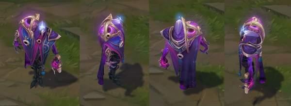 《lol》死兆星三款新皮肤效果演示 暗黑宇宙烬超冷酷