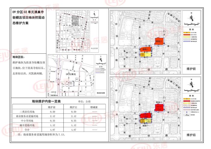 华药物资供应站,清真寺街棚改等4大地块规划